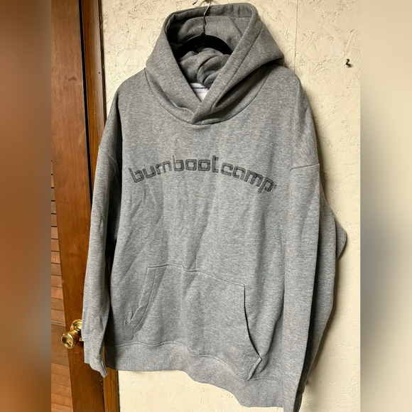 Burn Boot Camp Tops - Bumbootcamp Women's Gray Hoodie